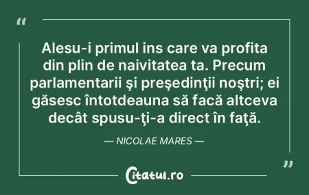 Cine râde la urmă... să treacă în f...