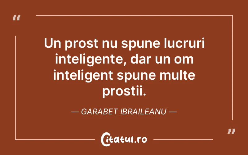 Citat Garabet Ibraileanu - citate viata
