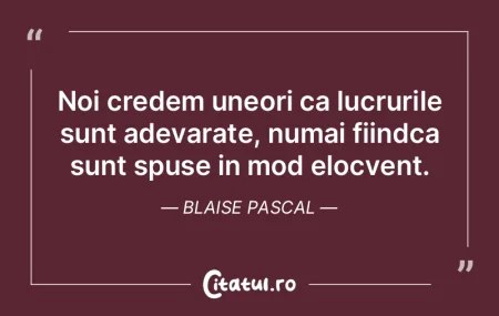 Vei face lucruri nebunești, dar fa-le c...