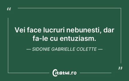 Prostia noastră se poate vedea din fapt... Prostia noastră se poate vedea din fapt...