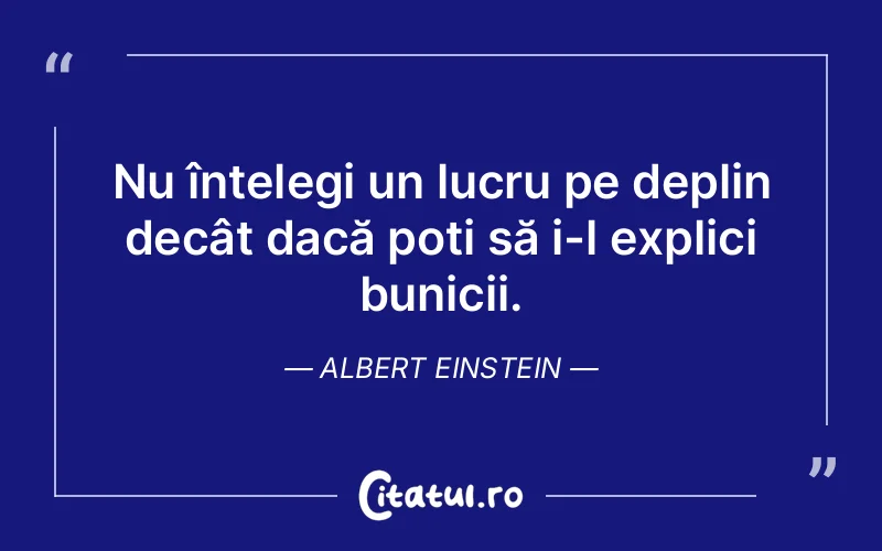 Citat Albert Einstein - citate viata
