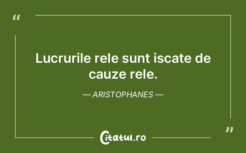 Citat Aristophanes - citate viata