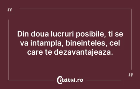 Lucrurile cele mai mari nu au nevoie dec... Lucrurile cele mai mari nu au nevoie dec...