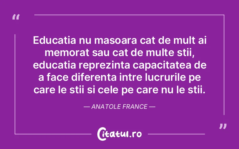 Citat Anatole France - citate viata