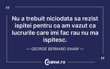 Daca nu iti place un lucru, schimba-l, d...