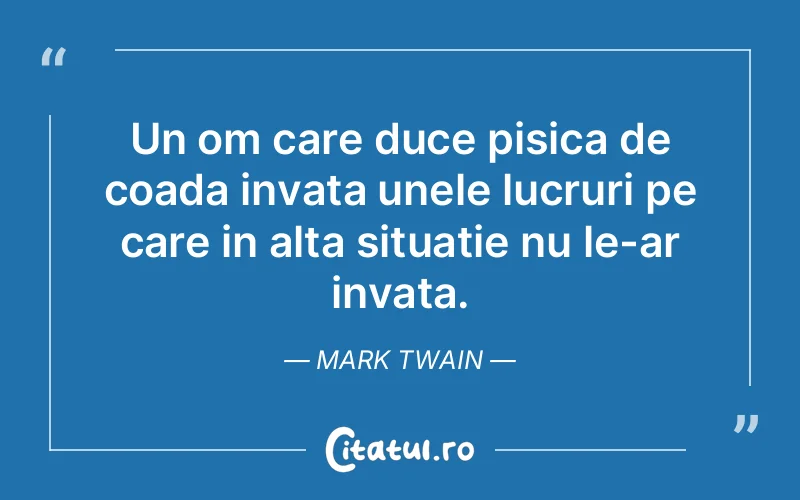 Citat Mark Twain - citate viata