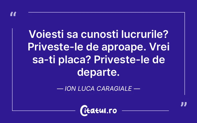 Citat Ion Luca Caragiale - citate viata