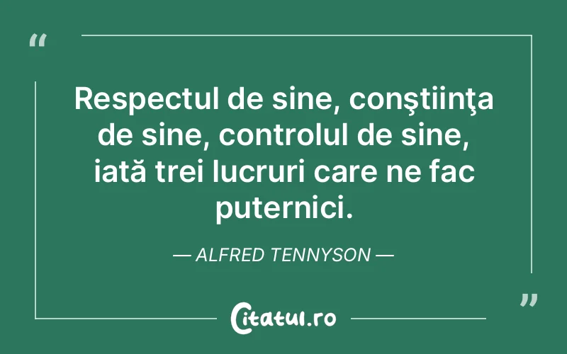 Citat Alfred Tennyson - citate viata