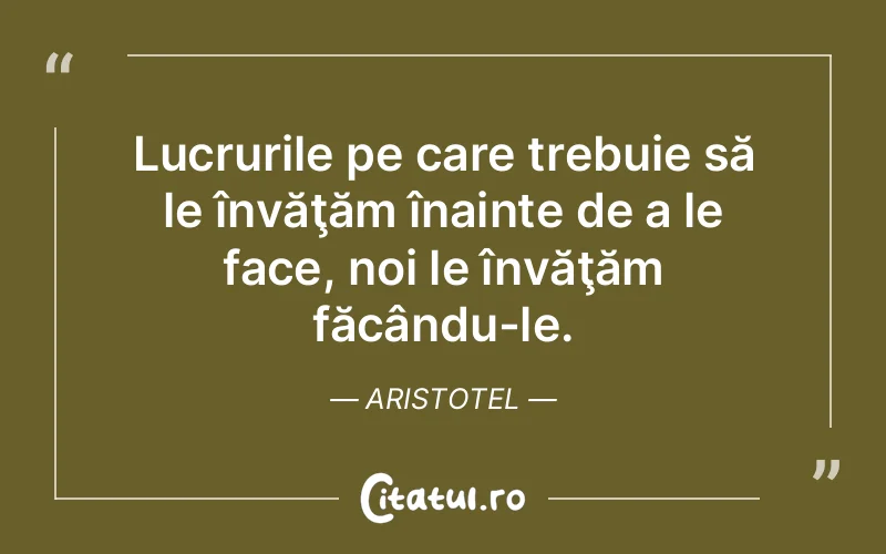 Citat Aristotel - citate viata