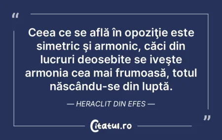 Lucrurile îşi găsesc un repaus numai ... Lucrurile îşi găsesc un repaus numai ...