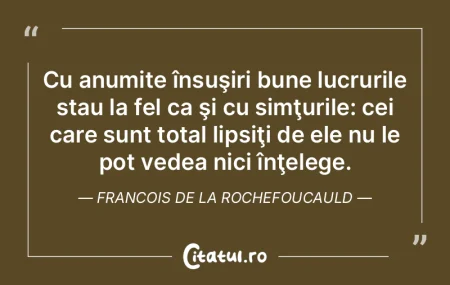 Bunul simţ este ceea ce judecă lucruri...