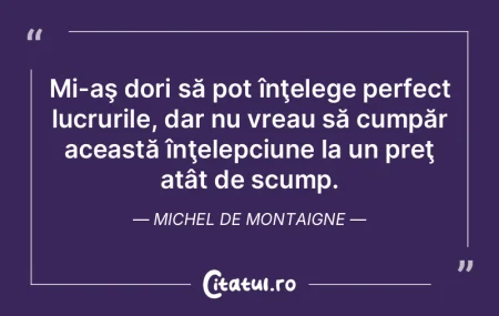 Lucrurile nu sunt atât de dureroase, ni...