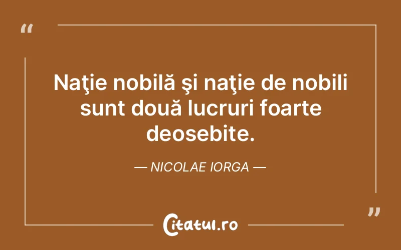Citat Nicolae Iorga - citate viata
