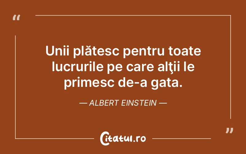 Citat Albert Einstein - citate viata