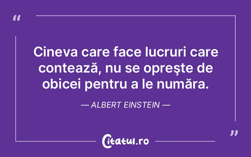 Citat Albert Einstein - citate viata