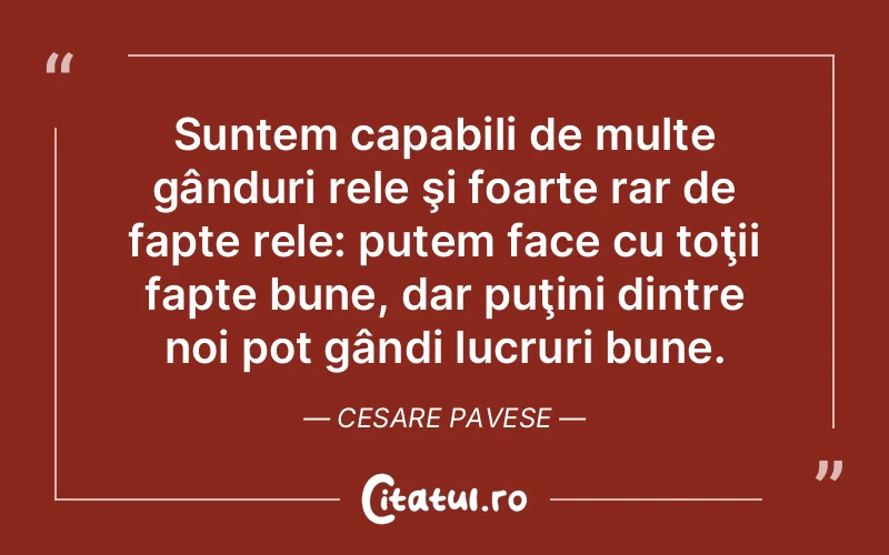 Citat Cesare Pavese - citate viata