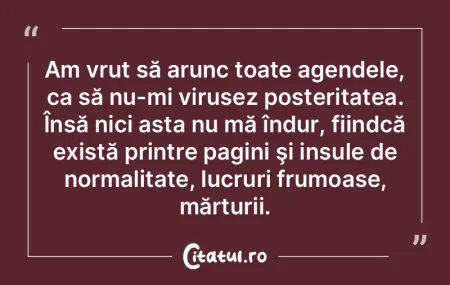 Chiar îmi doresc să fac un film pentru...