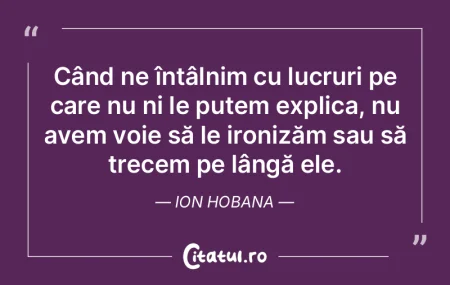 După ce am cunoscut lucrurile la supraf... După ce am cunoscut lucrurile la supraf...