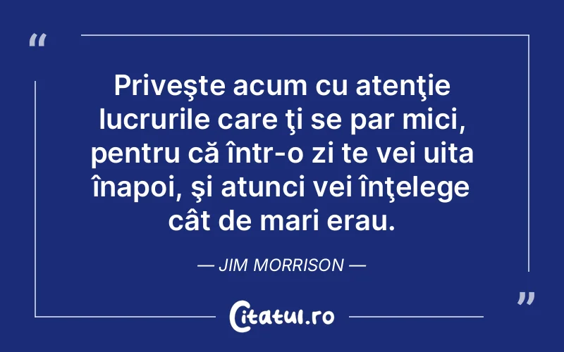 Citat Jim Morrison - citate viata