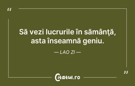 Dacă nu faci unele lucruri nebuneşti, ...