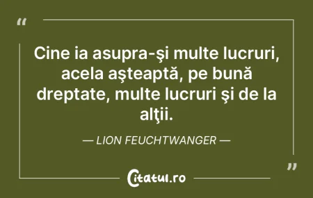 În aforisme se regăsește libertatea d... În aforisme se regăsește libertatea d...