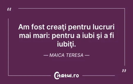Fiecare acțiune, oricât de mică, cont...