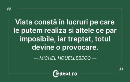 Ne-am rupt viaţa în bucăţi, utile do...