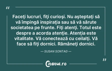 Probabil există câteva lucruri pe care...