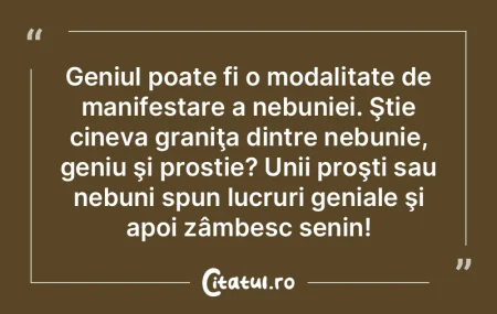 Dacă o iei uşor, să ştii, fiule, ai ...