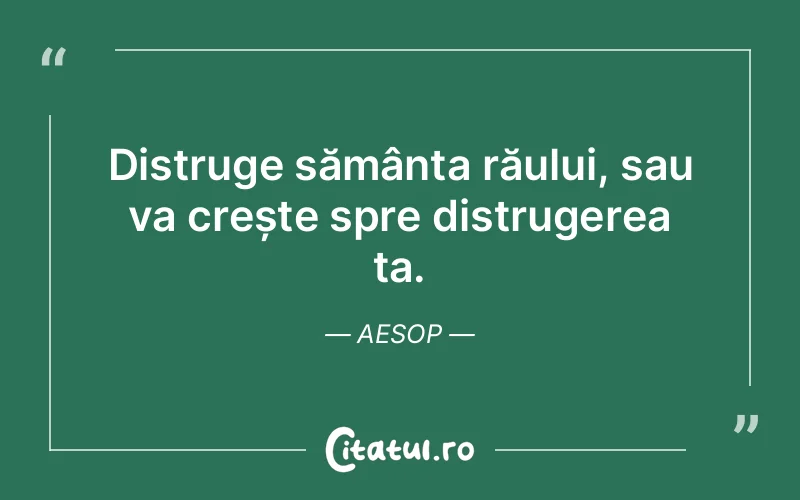 Citat Aesop - citate viata