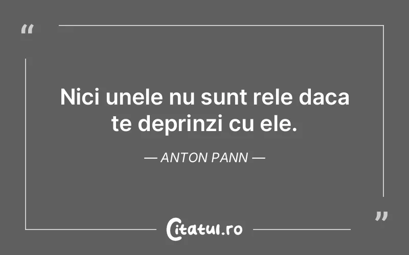Citat Anton Pann - citate viata
