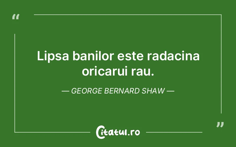 Citat George Bernard Shaw - citate viata