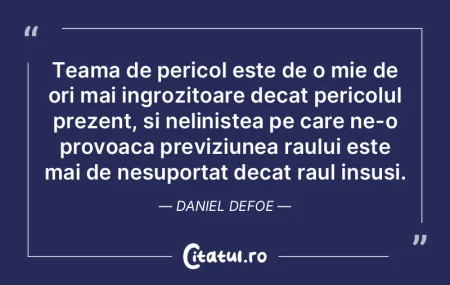 Speranta e cel mai rau dintre rele pentr...