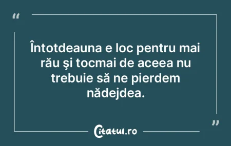 Faceți tot ce vă stă în putință ca... Faceți tot ce vă stă în putință ca...