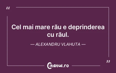 Frica este dorinţa de a înlătura un r...