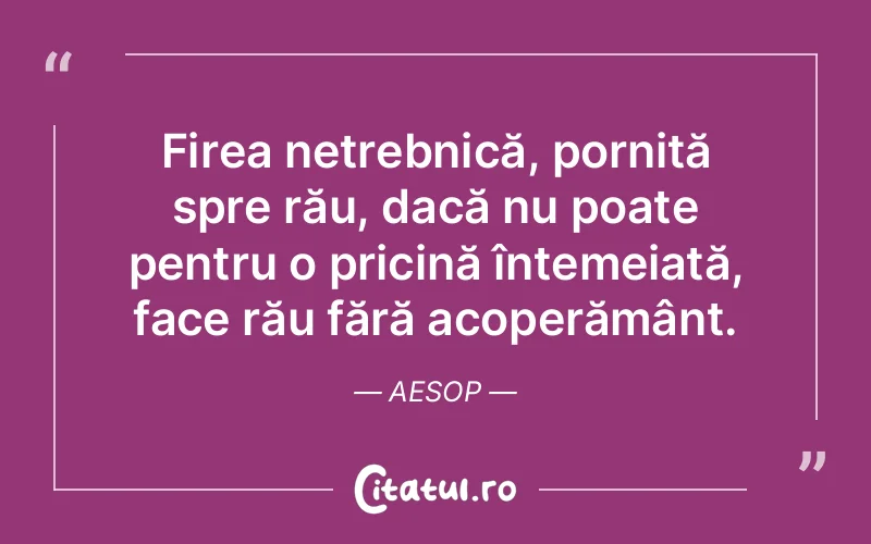 Citat Aesop - citate viata