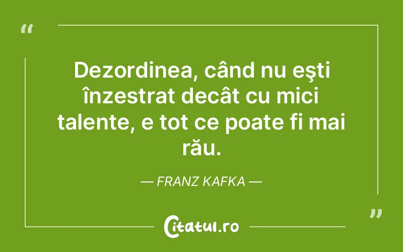 Citat Franz Kafka - citate viata