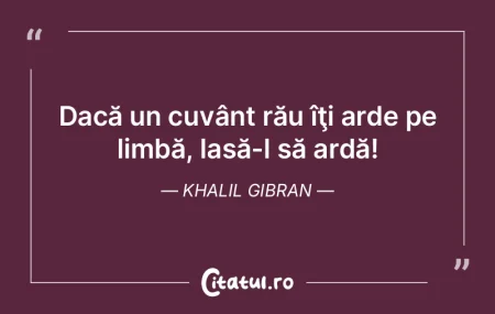 Răul cel mai mare ce i se poate întâm...