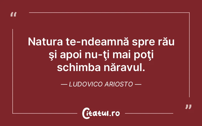 Citat Ludovico Ariosto - citate viata