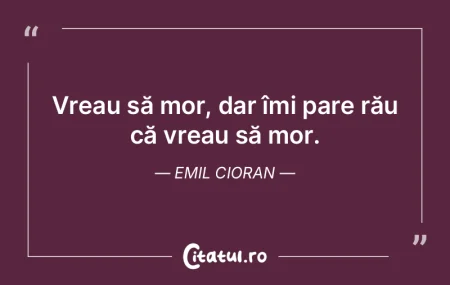 Orice fiinţă este un imn distrus. Emil... Orice fiinţă este un imn distrus. Emil...
