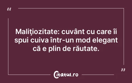 E preferabil să fii cel mai rău dintre...