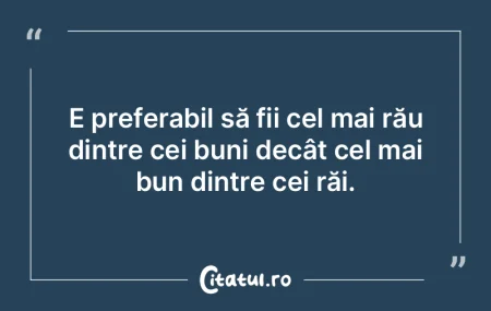 Răul îmbracă multe forme, chiar şi p...
