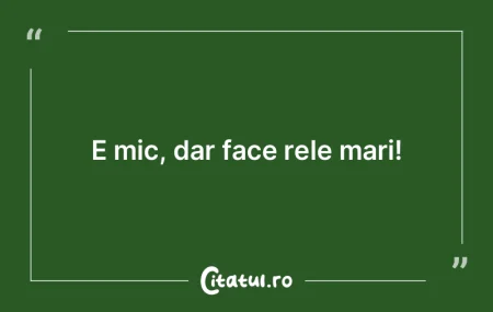 Nu este un semn de înțelepciune să-i ...