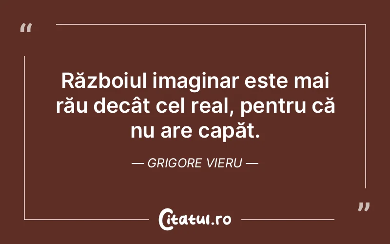 Citat Grigore Vieru - citate viata