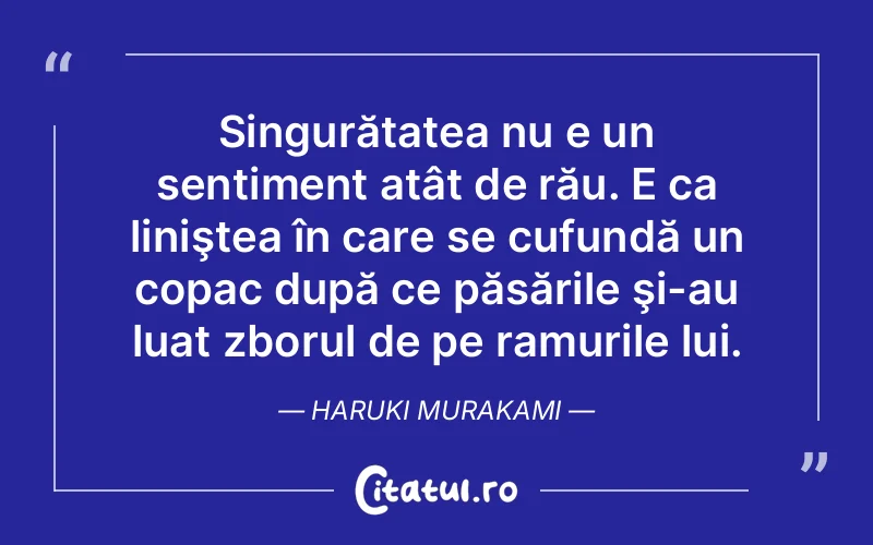 Citat Haruki Murakami - citate viata