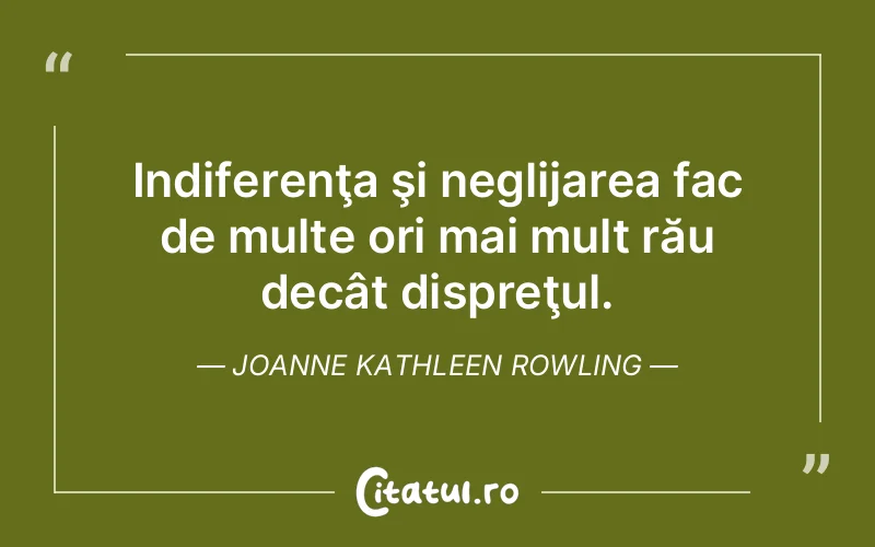 Citat Joanne Kathleen Rowling - citate viata
