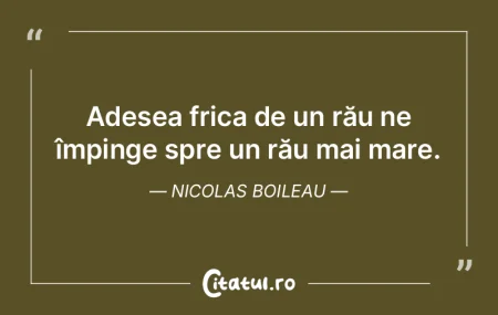 M-am maturizat, am devenit mai inteligen...