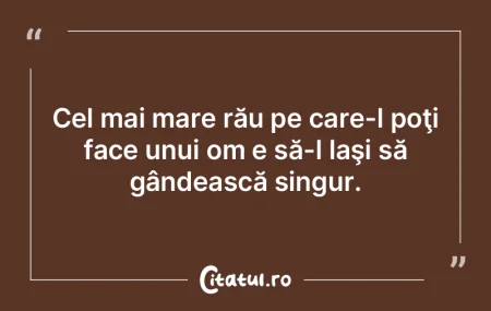 Nimeni nu îndrăzneşte să facă mai m...