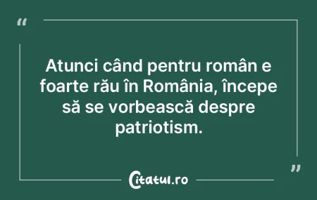 Nu e rău ce bagi în gură, ci ce scoţ...