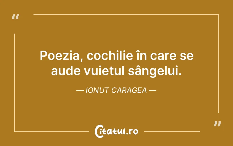 Citat Ionut Caragea - citate viata